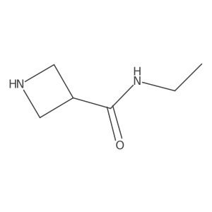 N-ethylazetidine-3-carboxamide结构式