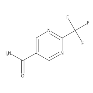 2-(Trifluoromethyl)pyrimidine-5-carboxamide结构式