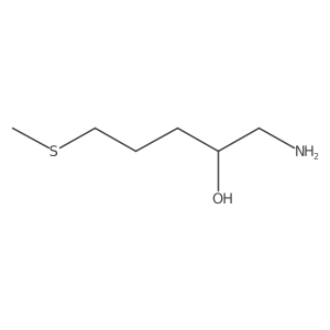 1-Amino-5-(methylsulfanyl)pentan-2-ol Structure