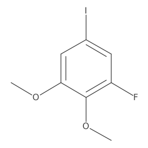1,2-Dimethoxy-3-fluoro-5-iodobenzene结构式
