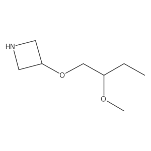 3-(2-Methoxybutoxy)azetidine Structure