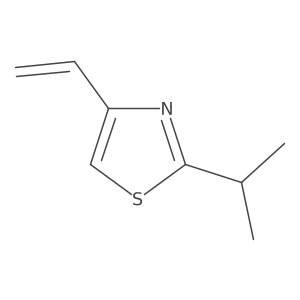 4-Ethenyl-2-(propan-2-yl)-1,3-thiazole Structure