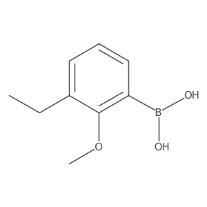 (3-Ethyl-2-methoxyphenyl)boronic acid结构式