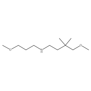 (4-Methoxy-3,3-dimethylbutyl)(3-methoxypropyl)amine结构式
