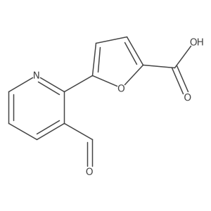 5-(3-Formylpyridin-2-yl)furan-2-carboxylic acid Structure