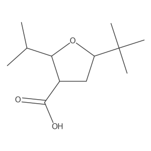 5-Tert-butyl-2-(propan-2-yl)oxolane-3-carboxylic acid Structure