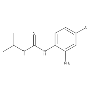 1-(2-Amino-4-chlorophenyl)-3-isopropylthiourea Structure