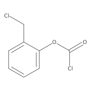 2-Chloromethylphenyl chloroformate Structure