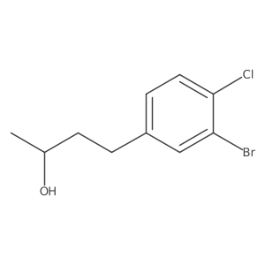 (2S)-4-(3-bromo-4-chlorophenyl)butan-2-ol Structure