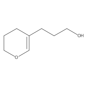 3-(3,4-dihydro-2H-pyran-5-yl)propan-1-ol结构式