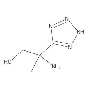 2-amino-2-(1H-1,2,3,4-tetrazol-5-yl)propan-1-ol Structure