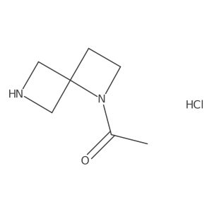 1-(1,6-Diazaspiro[3.3]heptan-1-yl)ethan-1-one hydrochloride Structure