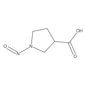 1-Nitrosopyrrolidine-3-carboxylicacid结构式