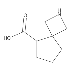 2-Azaspiro[3.4]octane-5-carboxylic acid Structure