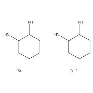 copper;[(1R,2R)-2-azanidylcyclohexyl]azanide;bromide结构式