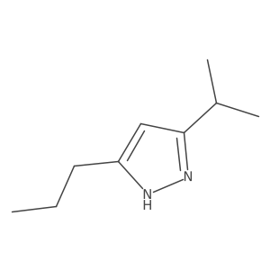 3-Isopropyl-5-propyl-1H-pyrazole Structure