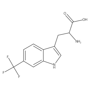 6-(Trifluoromethyl)tryptophan Structure