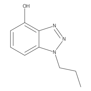 1-propyl-1H-1,2,3-benzotriazol-4-ol Structure