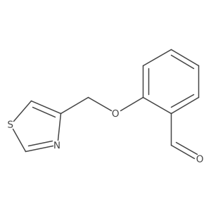 2-(1,3-Thiazol-4-ylmethoxy)benzaldehyde Structure