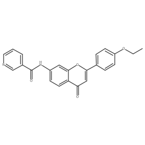 N-(2-(4-ethoxyphenyl)-4-oxo-4H-chromen-7-yl)nicotinamide Structure