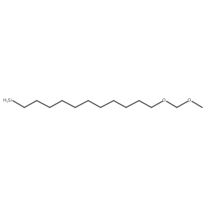 (11-Methoxymethoxyundecyl)silane Structure