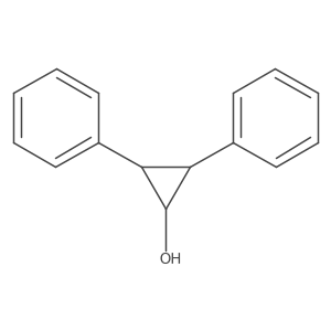 2,3-Diphenylcyclopropanol Structure