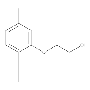 2-(2-Tert-butyl-5-methylphenoxy)ethanol Structure
