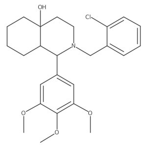 C25H32ClNO4结构式
