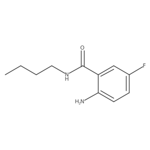 2-Amino-5-fluoro-N-butylbenzamide Structure