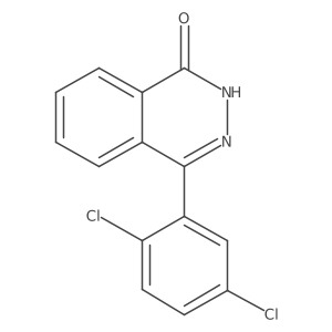 4-(2,5-Dichlorophenyl)-1,2-dihydrophthalazin-1-one Structure