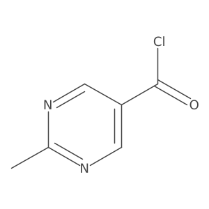 2-Methylpyrimidine-5-carbonyl chloride结构式