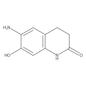 6-Amino-7-hydroxy-1,2,3,4-tetrahydroquinolin-2-one Structure