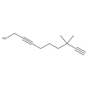 7,7-Dimethylnona-2,8-diyn-1-ol Structure
