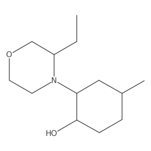 2-(3-Ethyl-4-morpholinyl)-4-methylcyclohexanol结构式