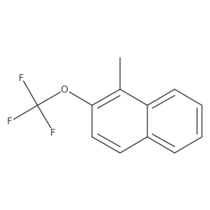 1-Methyl-2-(trifluoromethoxy)naphthalene Structure