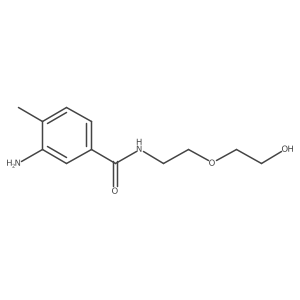 3-amino-N-[2-(2-hydroxyethoxy)ethyl]-4-methylbenzamide Structure