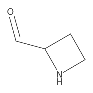Azetidine-2-carbaldehyde结构式