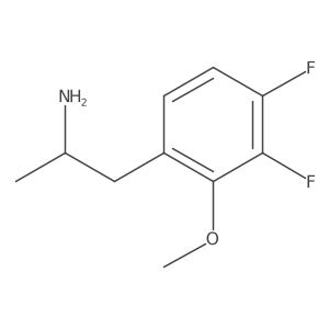 (2R)-1-(3,4-difluoro-2-methoxyphenyl)propan-2-amine Structure