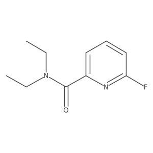 N,N-diethyl-6-fluoropyridine-2-carboxamide Structure