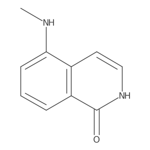 5-(Methylamino)isoquinolin-1-ol结构式