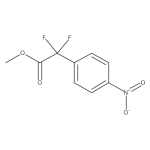 Methyl difluoro(4-nitrophenyl)acetate结构式