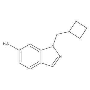 1-(cyclobutylmethyl)-1H-indazol-6-amine Structure