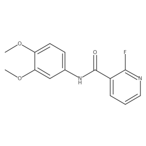 N-(3,4-dimethoxyphenyl)-2-fluoropyridine-3-carboxamide Structure