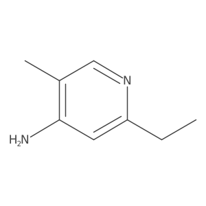 2-Ethyl-5-methylpyridin-4-amine Structure