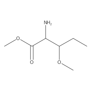 Methyl 2-amino-3-methoxypentanoate Structure