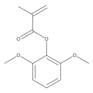 2,6-Dimethoxyphenyl methacrylate结构式