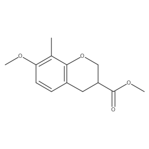 COC(=O)C1COc2c(ccc(OC)c2C)C1结构式
