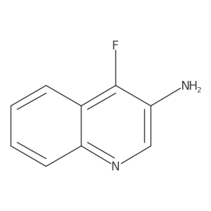 4-Fluoroquinolin-3-amine Structure