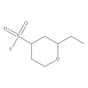2-Ethyloxane-4-sulfonyl fluoride Structure