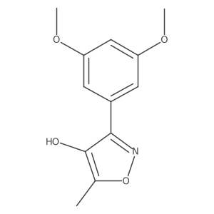 3-(3,5-Dimethoxyphenyl)-5-methyl-1,2-oxazol-4-ol Structure